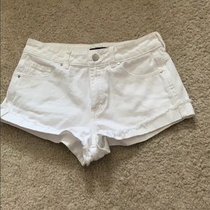White shorts